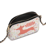DachyCharm Heartful Meadow Leather Crossbody Bag