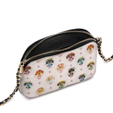 DachyCharm Blooming Wieners Leather Crossbody Bag