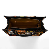 DachyCharm Witchy Doxie Night Leather Bag