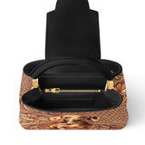 DachyCharm CARVED GRACE Leather Satchel Bag