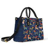 DachyCharm Doxie Fiesta Leather Bag