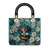 DachyCharm  DAISY MEADOW DOXIE Lady Leather Bag