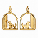 DachyCharm My Little Shadow – Personalized Dachshund Charm Bracelet