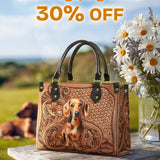 DachyCharm Carved Grace Leather Bag