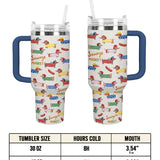 DachyCharm Sassy Sausage Stroll Tumbler