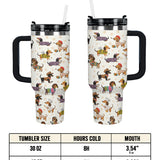 DachyCharm Dachshund Troupe Tumbler