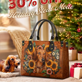 DachyCharm Prairie Doxie Leather Bag