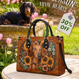 DachyCharm Prairie Doxie Leather Bag