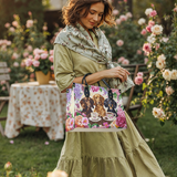 DachyCharm Weenie Coffee Leather Bag