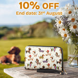 DachyCharm Dachshund Troupe Leather Wallet