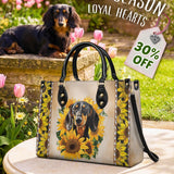 DachyCharm Sunbeam Pup Leather Bag