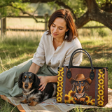DachyCharm Sunflower Cowboy Leather Bag