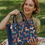 DachyCharm Doxie Fiesta Leather Bag