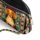 DachyCharm Doxie Spirit Leather Crossbody Bag