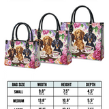 DachyCharm Weenie Coffee Leather Bag