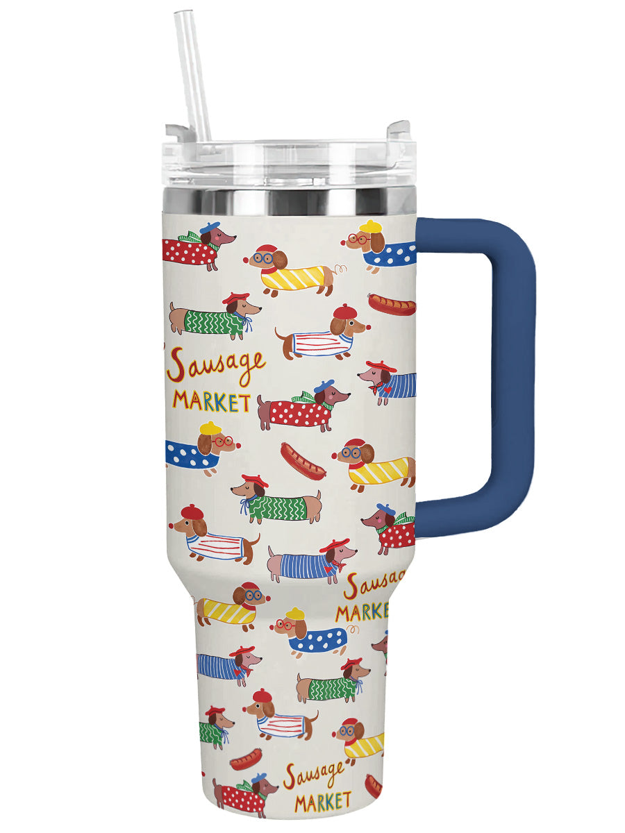 DachyCharm Sassy Sausage Stroll Tumbler