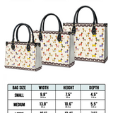 DachyCharm Doxie Parade Leather Bag