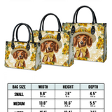 DachyCharm Sunshine Doxie Leather Bag
