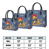 DachyCharm Rodeo Pup Personalized Leather Bag
