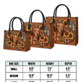DachyCharm Prairie Doxie Leather Bag