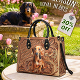 DachyCharm Carved Grace Leather Bag