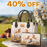 DachyCharm Floral Dachshund With Heart Bundle