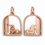 DachyCharm My Little Shadow – Personalized Dachshund Charm Bracelet