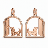 DachyCharm My Little Shadow – Personalized Dachshund Charm Bracelet