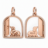 DachyCharm My Little Shadow – Personalized Dachshund Charm Bracelet