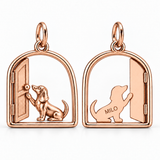 DachyCharm My Little Shadow – Personalized Dachshund Charm Bracelet