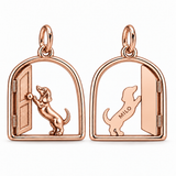 DachyCharm My Little Shadow – Personalized Dachshund Charm Bracelet