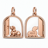 DachyCharm My Little Shadow – Personalized Dachshund Charm Bracelet