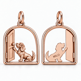 DachyCharm My Little Shadow – Personalized Dachshund Charm Bracelet