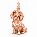 DachyCharm My Exact Doxie – Signature Pose Charm Bracelet