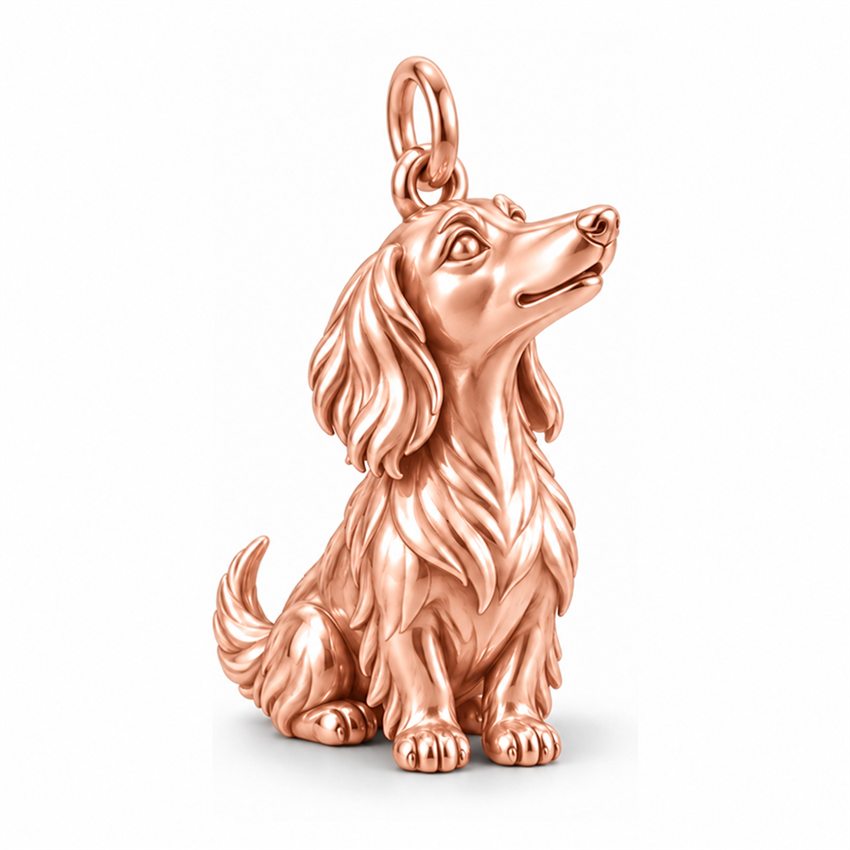 DachyCharm My Exact Doxie – Signature Expression Charm Bracelet
