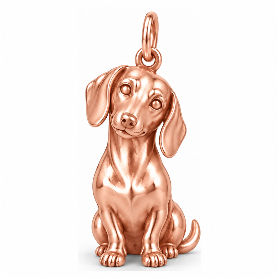 DachyCharm My Exact Doxie – Signature Expression Charm Bracelet
