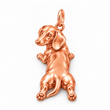 DachyCharm My Exact Doxie – Signature Pose Charm Bracelet