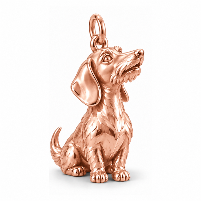 DachyCharm My Exact Doxie – Signature Expression Charm Bracelet