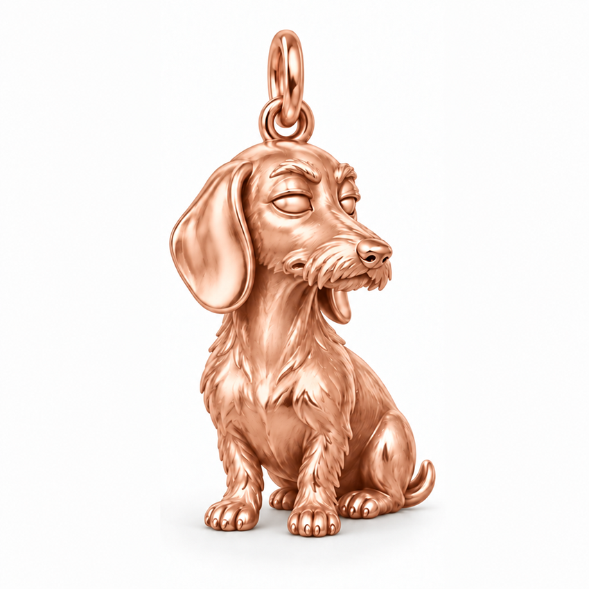 DachyCharm My Exact Doxie – Signature Expression Charm Bracelet