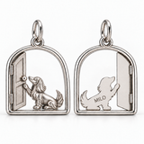 DachyCharm My Little Shadow – Personalized Dachshund Charm Bracelet