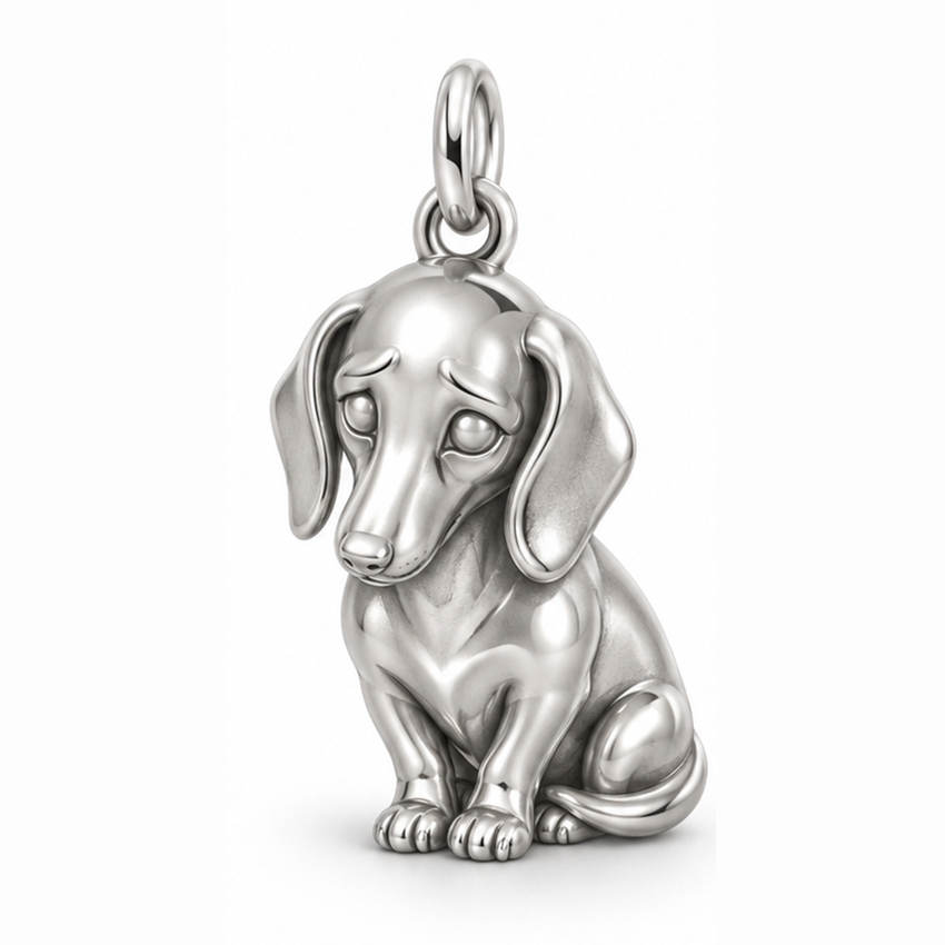 DachyCharm My Exact Doxie – Signature Expression Charm Bracelet