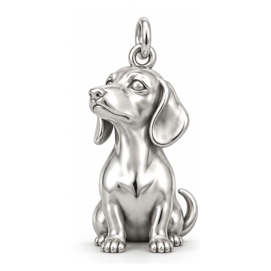 DachyCharm My Exact Doxie – Signature Expression Charm Bracelet