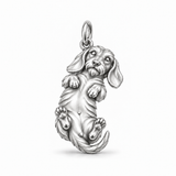 DachyCharm My Exact Doxie – Signature Pose Charm Bracelet