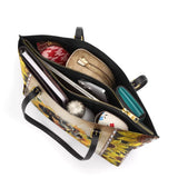 DachyCharm Sunbeam Pup Leather Tote Bag