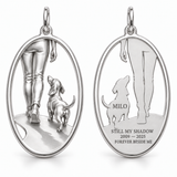 DachyCharm Still My Shadow – Walking Together Charm Bracelet