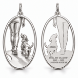 DachyCharm Still My Shadow – Walking Together Charm Bracelet