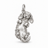 DachyCharm My Exact Doxie – Signature Pose Charm Bracelet