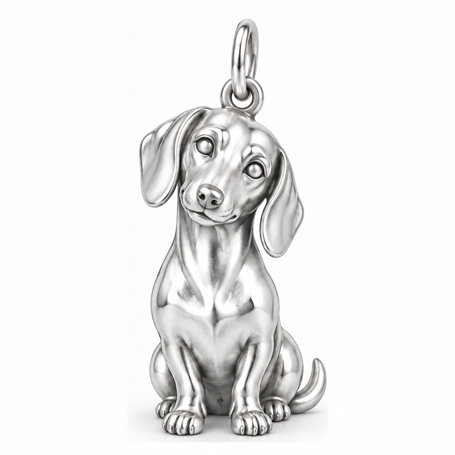 DachyCharm My Exact Doxie – Signature Expression Charm Bracelet