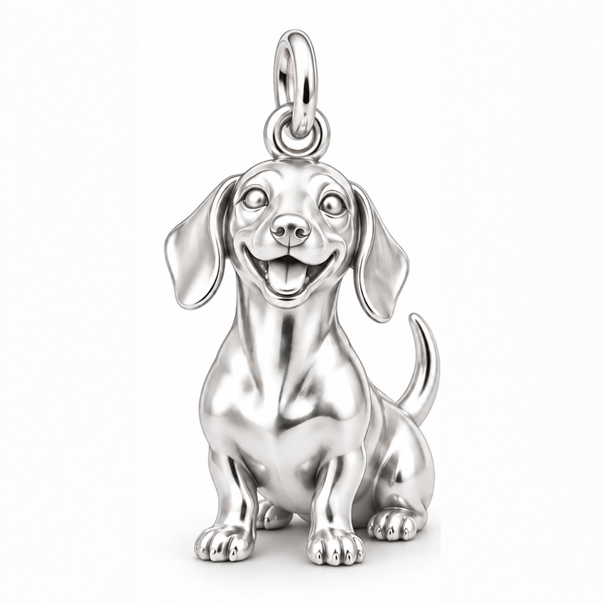 DachyCharm My Exact Doxie – Signature Expression Charm Bracelet