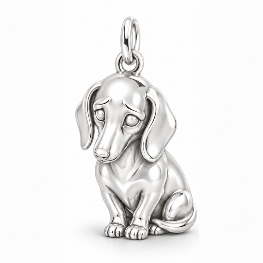 DachyCharm My Exact Doxie – Signature Expression Charm Bracelet
